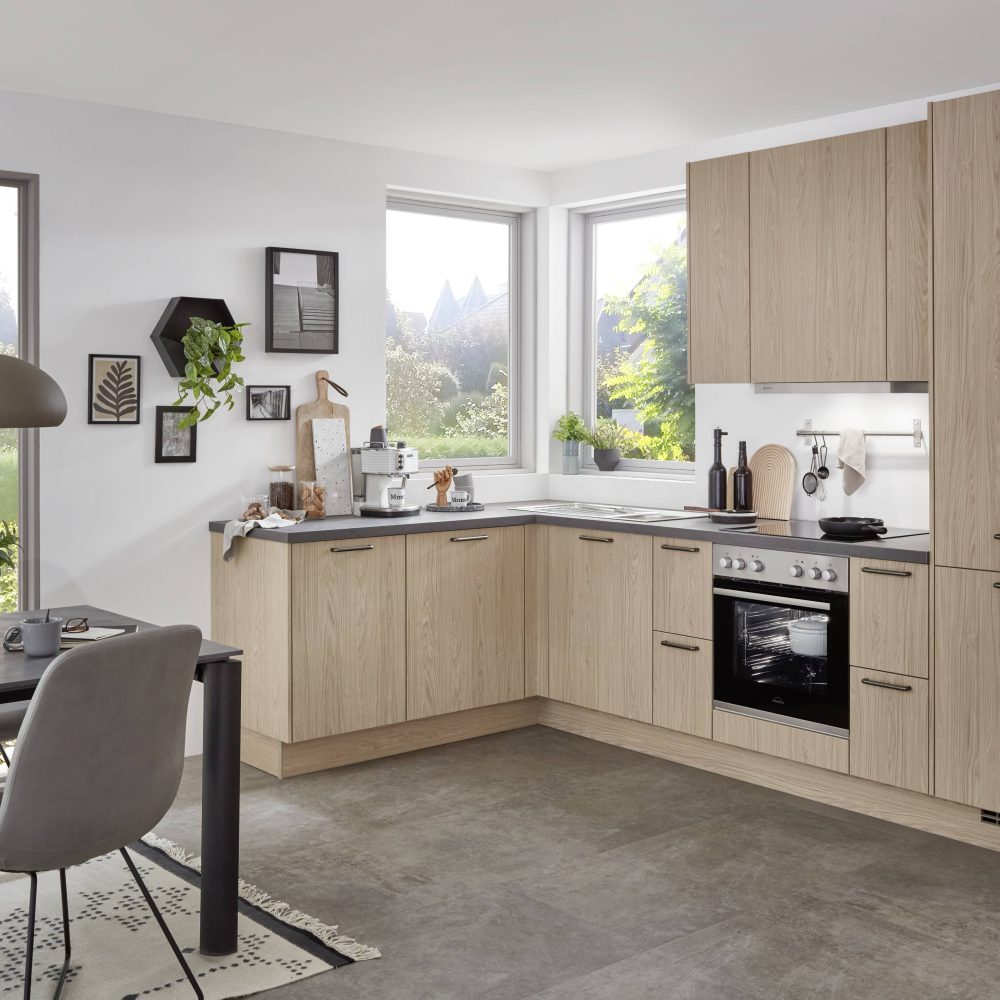 Nobilia L-Küche Structura Eiche Como